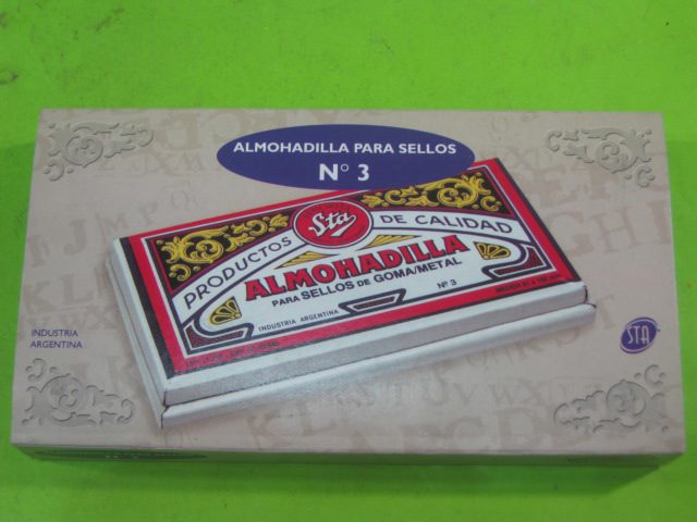 ALMOHADILLA DE SELLO SEÑORITA N3 0235003