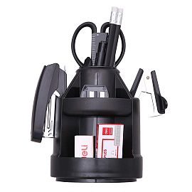 ORGANIZADOR P/ESCRITORIO DELI GIRATORIO 15 PZS E38250A 1520722
