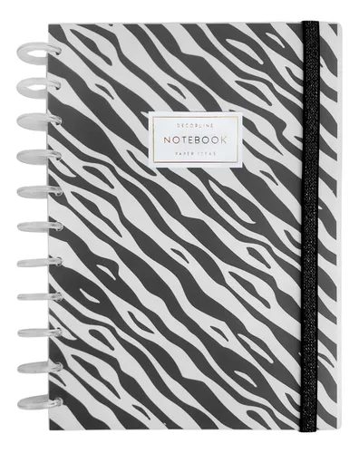 CUADERNO INTELIGENTE C/ELASTICO NEGRO TAPA PLASTICA