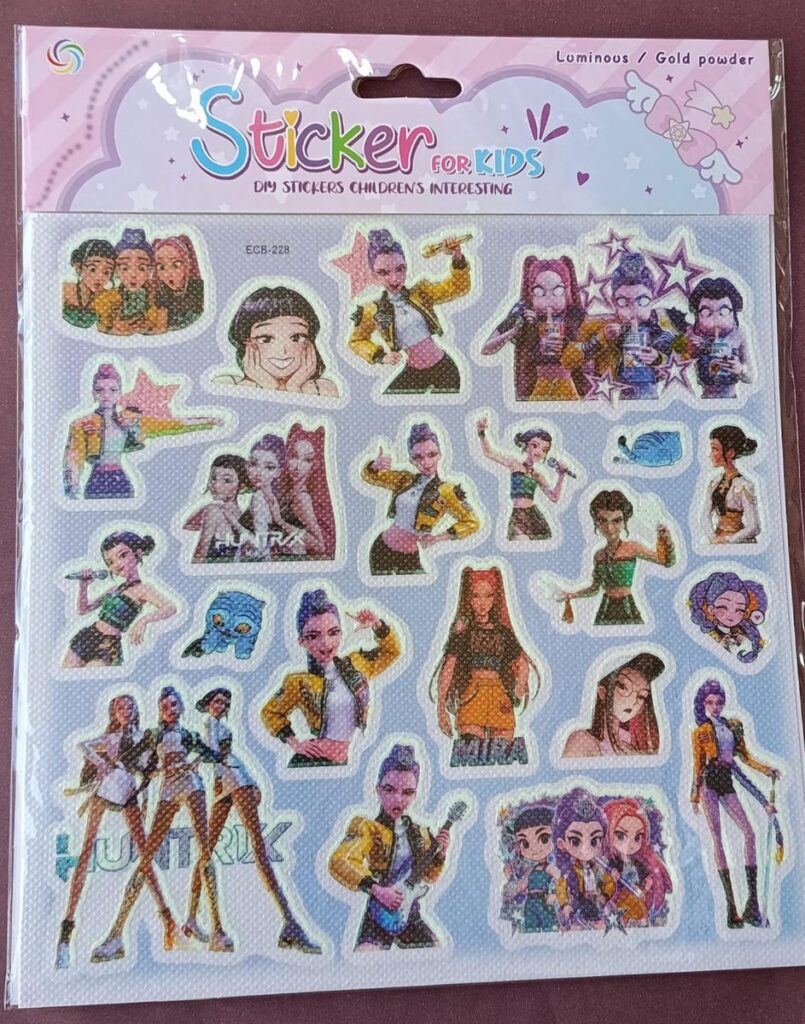 STICKERS GUERRERAS KPOP