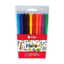 MARCADORES FILGO ESCOLAR X10 UDS 2210