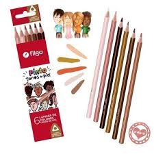 LAPICES FILGO COLOR PIEL X6
