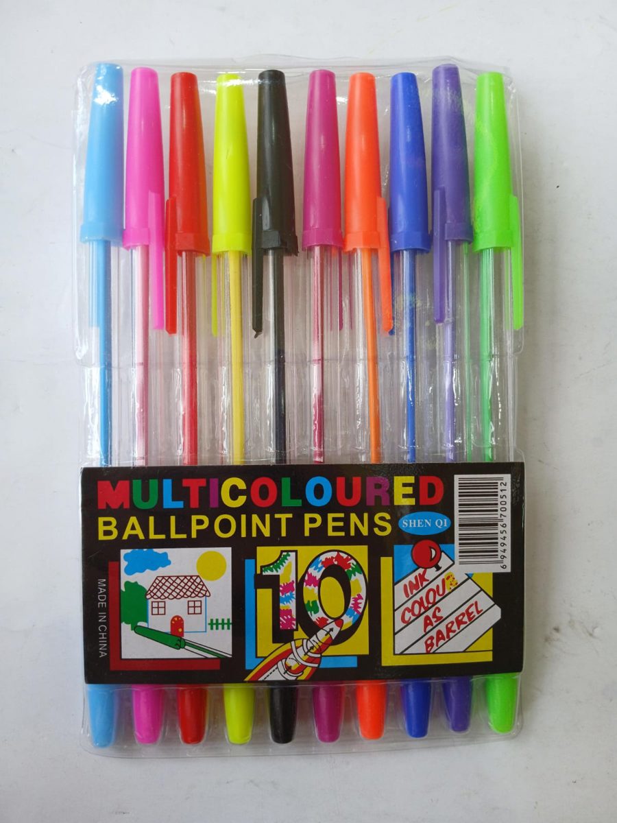 BIROME DE COLORES X 10 ST43546
