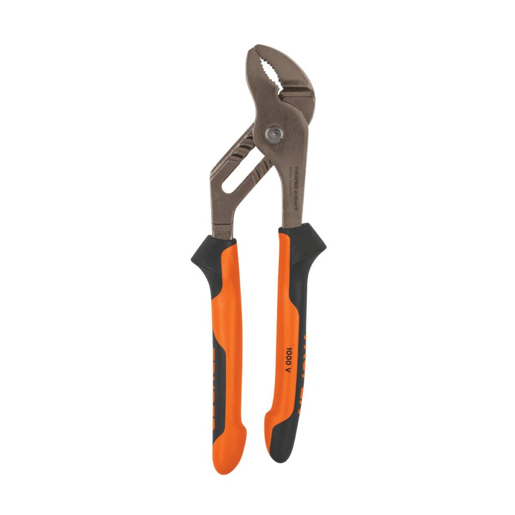 PINZA PICO DE LORO 10 P M/NARANJA Y GRIS S0102