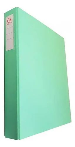 CARPETA THE PEL A4 2 X 40 MM (1510) VERDE PASTEL FORRADA PVC 2852213