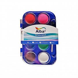 ACUARELA ALBA ESCOLAR ESTUCHE X 8 0698508