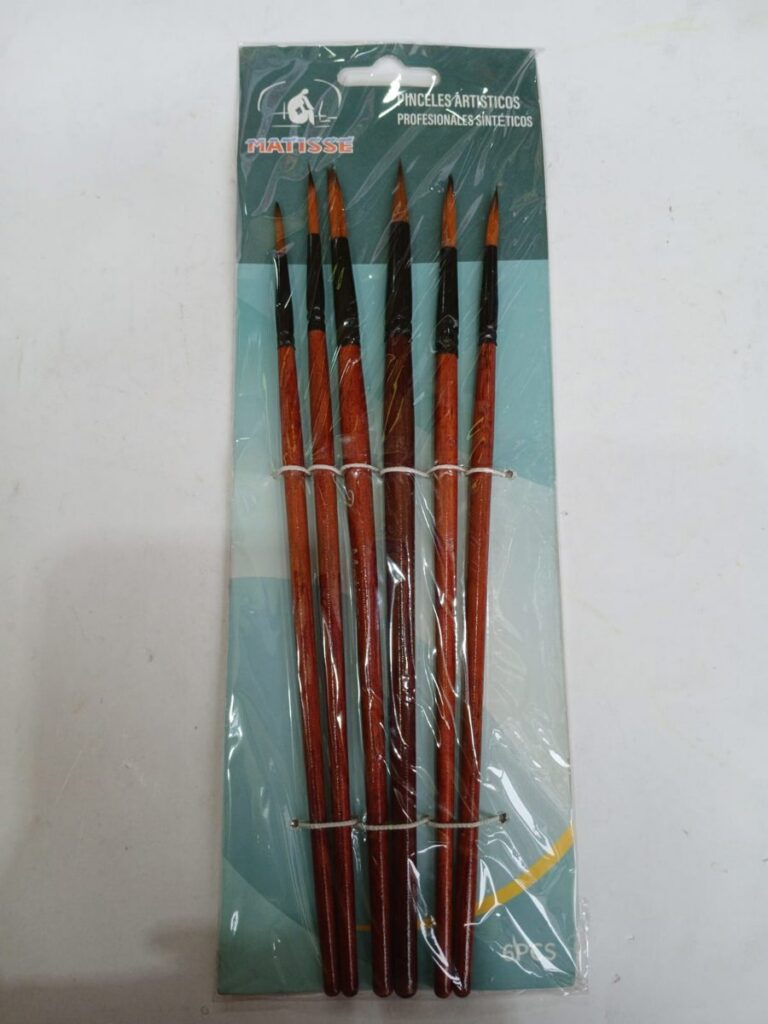 SET DE PINCEL MATISSE X6 REDONDO SINTETICO