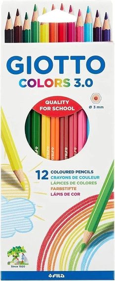 LAPICES DE COLORES GIOTTO X12 3.0