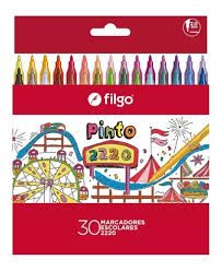 MARCADORES FILGO PINTO 2220 X30 EN CAJA
