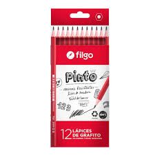 LAPIZ FILGO GRAFITO NEGRO X12