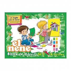 BLOCK EL NENE COLOR Nº 5 X 24 HJS.0014021