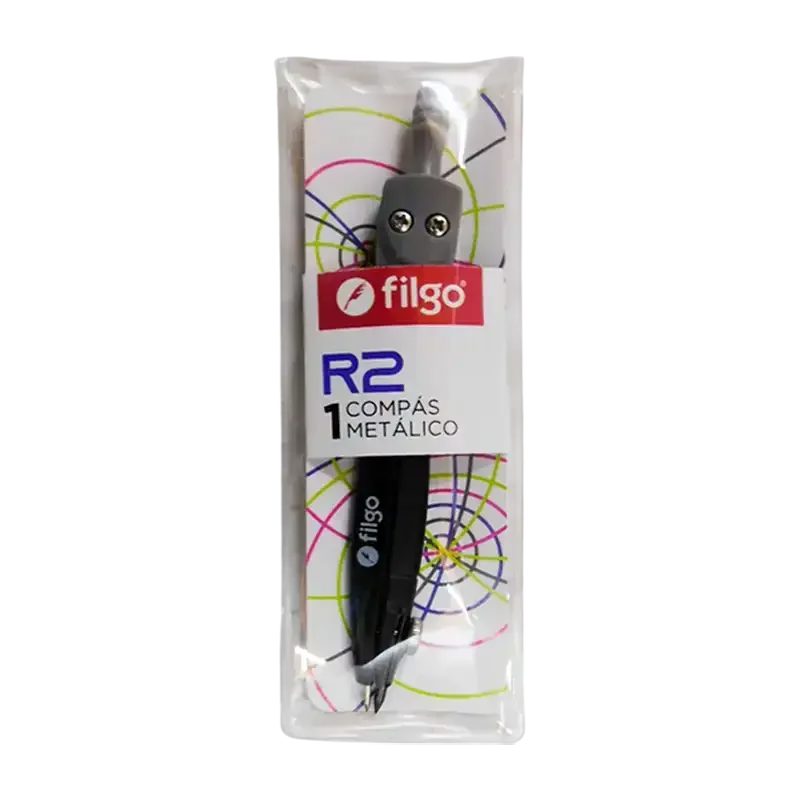COMPAS METALICO R2 EN BOLSA FILGO