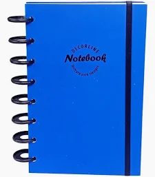 CUADERNO INTELIGENTE C/ELASTICO DECORLINE HJS SURTIDAS X80