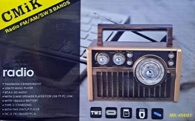 RADIO 3 BANDAS MK498BT EP32082