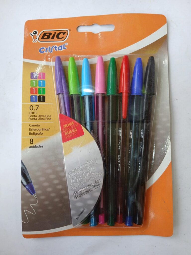 BOLIGRAFO BIC CRISTAL ULTRAFINO 07 X 8 UDS