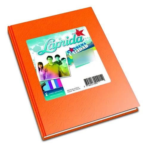 CUADERNO LAPRIDA ARAÑA T.D. NARANJA X 50 HJS RAY.0011406