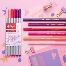 MARCADORES FILGO MARKER 036 PINK UP X6