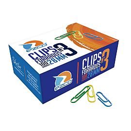 CLIP EZCO FORRADO Nº 3 X 100 U. ( 28 MM )2380303