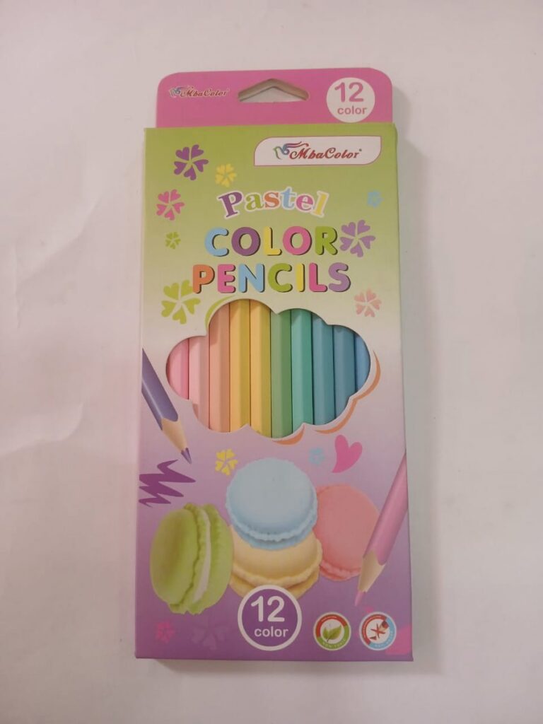 LAPIZ COLOR X 12 PASTEL MBACOLOR ST43504
