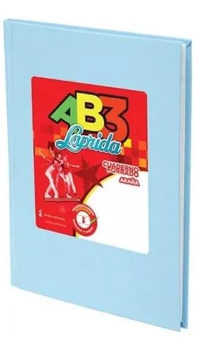 CUADERNO LAPRIDA AB3 ARAÑA T.D. CELESTE X 50 HJS RAY.0011713