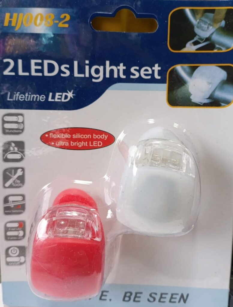 LUZ LED SILICONA BICI X2 3F TL44066