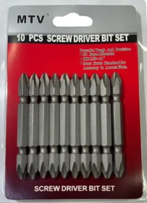 PUNTAS DE DESTORNILLADOR IMANTADAS X 10 PCS