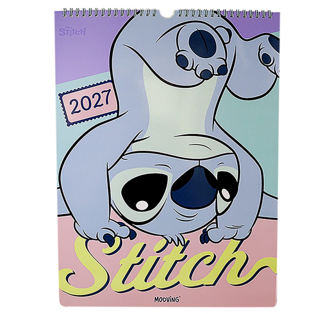 CALENDARIO MOOVING 2027 STITCH 30X40