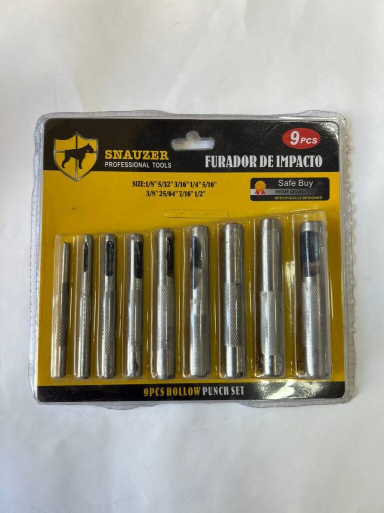 SACABOCADOS IMPACTO GOLPE X9 PIEZAS TL39897