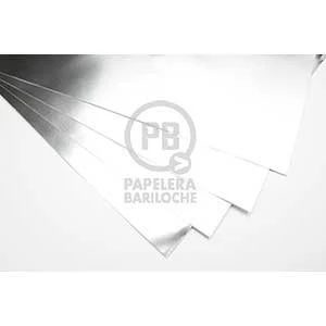 CARTULINA ESCOLAR LUMA METALIZADA PLATA.A604PLT 45 X 61 CM.1203372