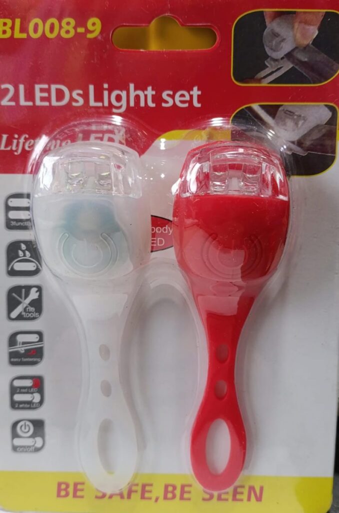 LUZ P/BICI LED SILICONA X2 TL44065