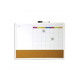 PIZARRA PLANNER OLAMI MAGNETICA DE 43 X 58 CM. CON CORCHO 3419055