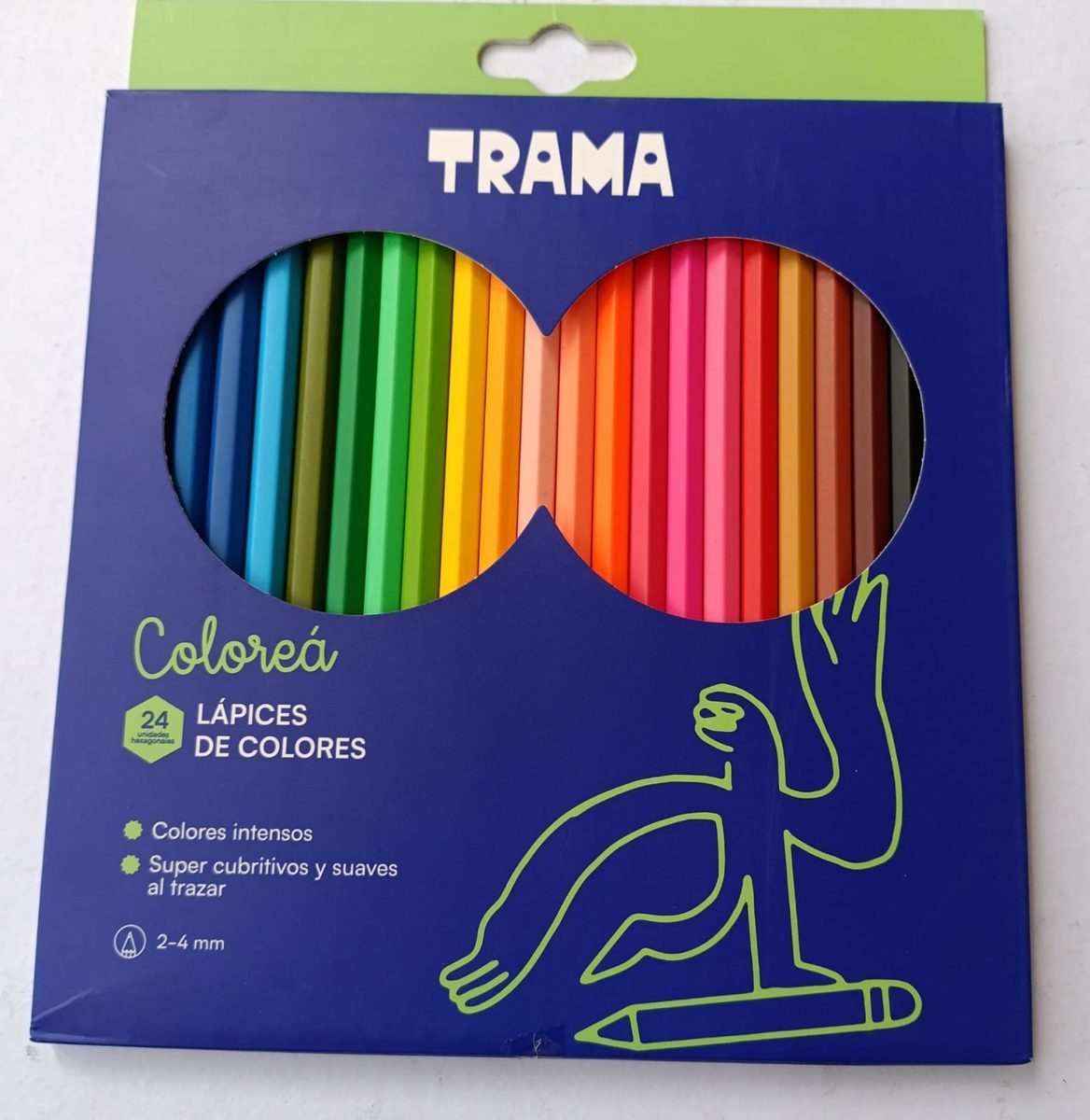 LAPICES DE COLORES TRAMA X24 LARGOS 0055124