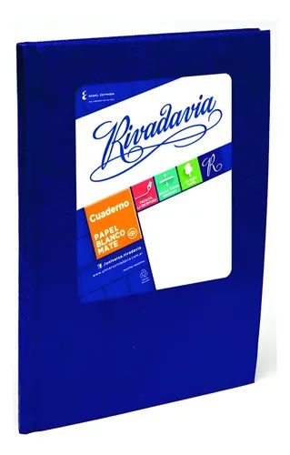 CUADERNO RIVADAVIA ARAÑA T.D. AZUL X 50 HJS RAY.0010450