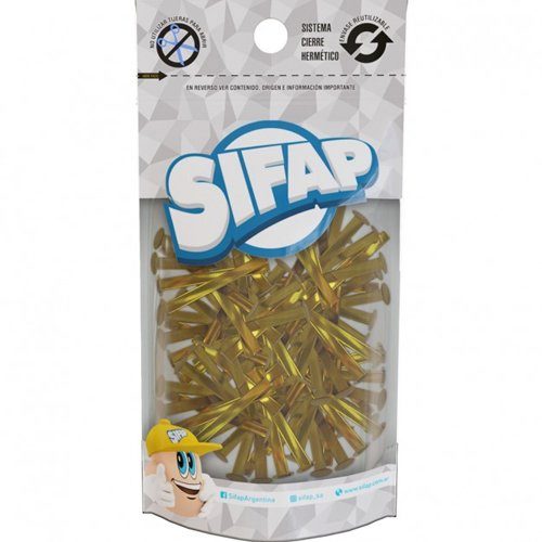 BROCHE SIFAP DORADO Nº 10 X 100 U. (39 MM)0320710