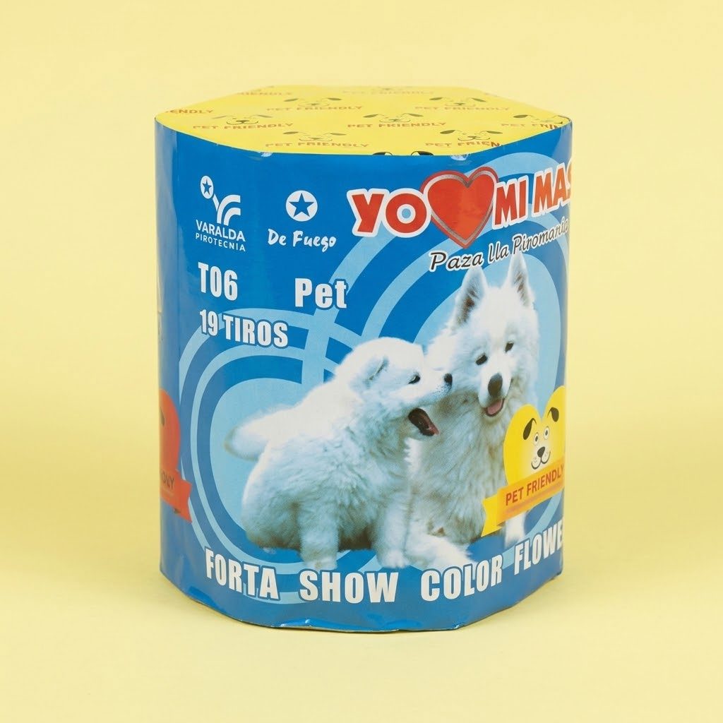 TORTA SHOW COLOR FLOWERS T06PET