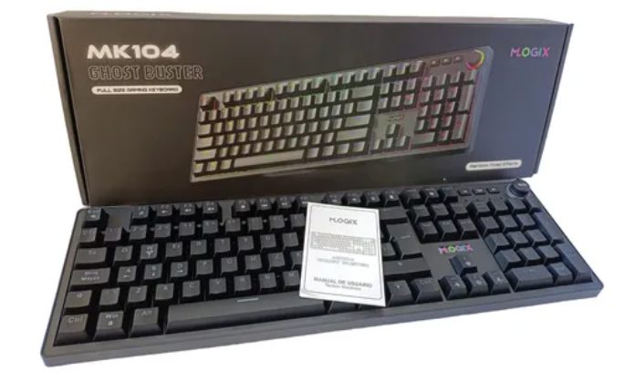 TECLADO MLOGIX MK104 GHOST BUSTER RGB