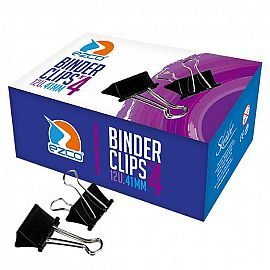 SUPER CLIP BINDER EZCO DE 41 MM. (NEGRO/4)2380504