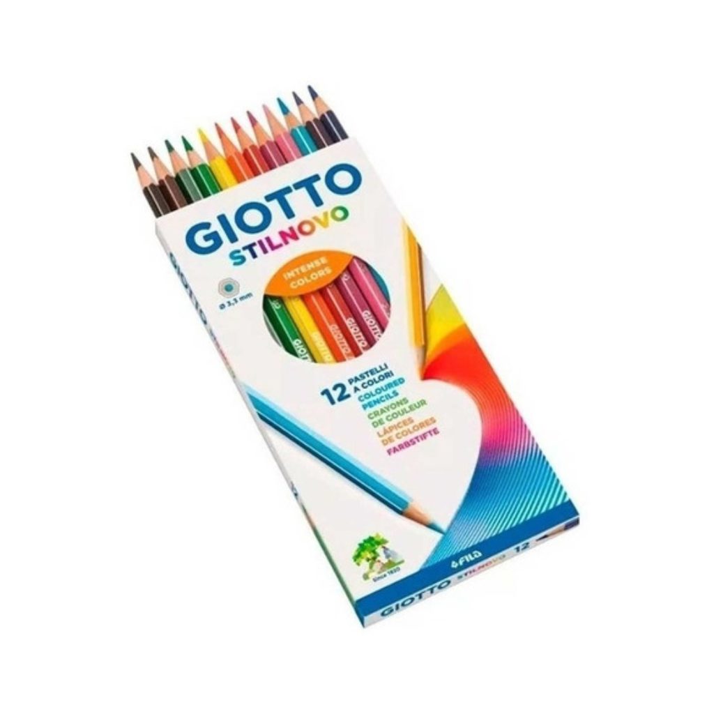 LAPICES DE COLORES GIOTTO STILNOVO LARGOS X12 2830509 LAPIPAXX12AS12