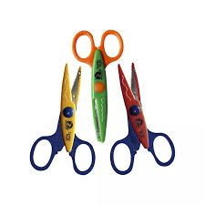 TIJERA EZCO CRAZY STILE C/FORMAS 14 CMS