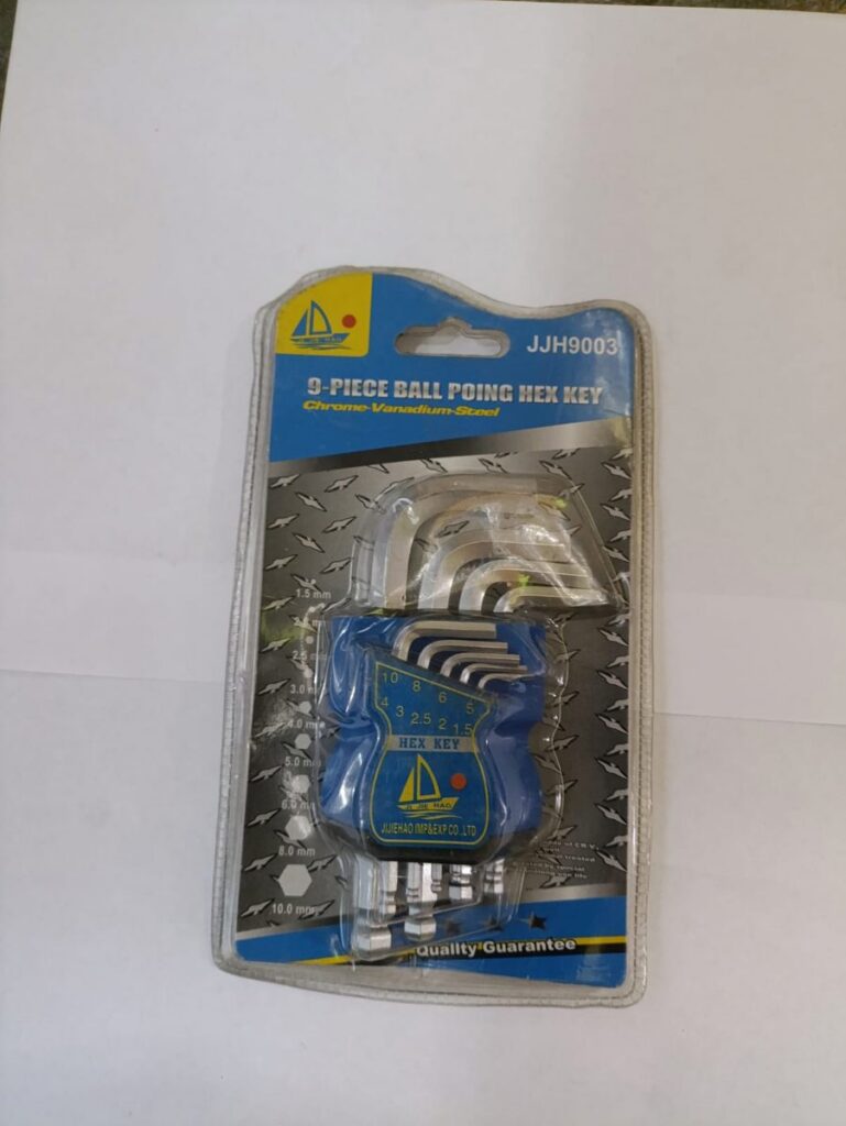 LLAVE ALLEN X 9PCS CH.TL39674