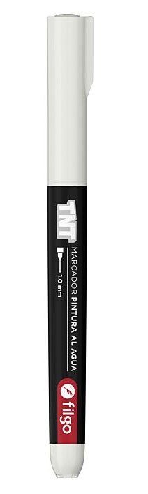 MARCADOR FILGO TNT 3.0 PINTURA AL AGUA BLANCO X1