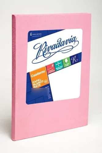 CUADERNO RIVADAVIA ARAÑA T.D. ROSA X 50 HJS RAY.0010454