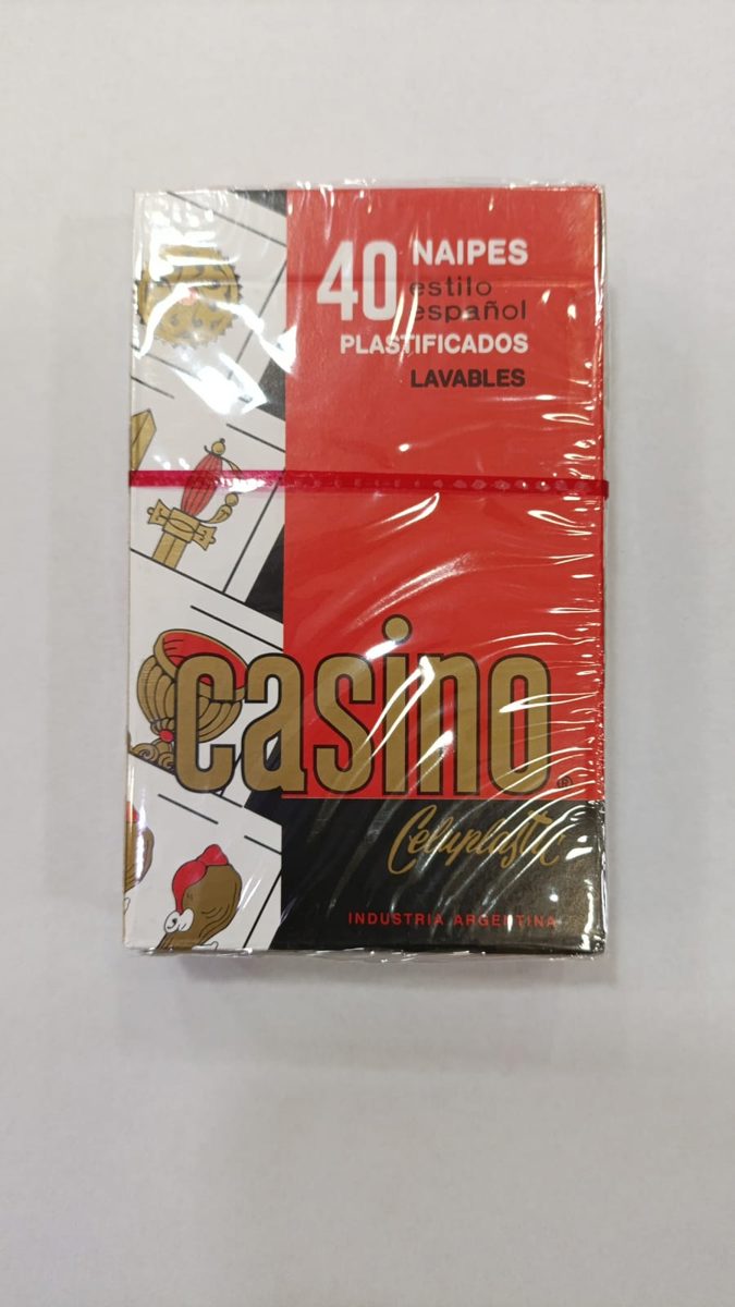 NAIPES CASINO X40