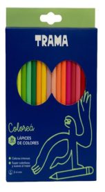 LAPICES DE COLORES TRAMA X36 LARGOS 0055136