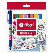 MARCADORES FILGO 040 TEXTIL X10