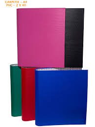 CARPETA REXON N3 3X40 DE COLORES