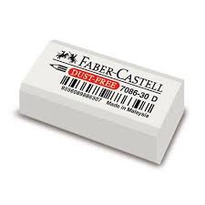 GOMA DE BORRAR FABER CASTELL 7086 X U. (LAPIZ)0664450