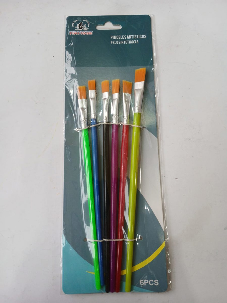SET DE PINCEL MATISSE X6 CHATO ECO