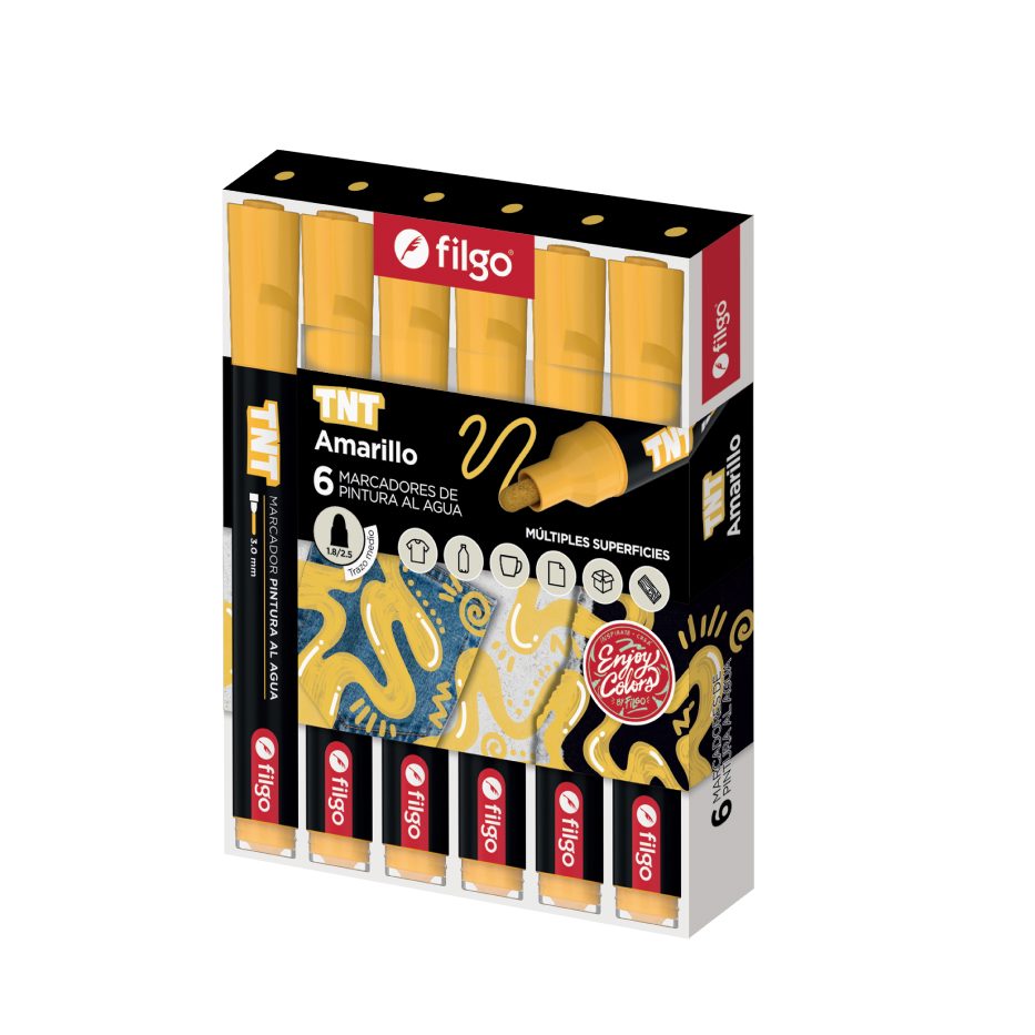 MARCADOR FILGO TNT 3.0 PINTURA AL AGUA X1 ORO