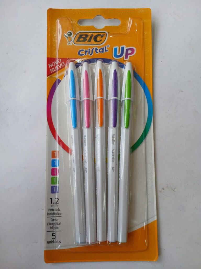 BOLIGRAFO BIC CRISTAL UP BLISTER X 5 UDS 0091380